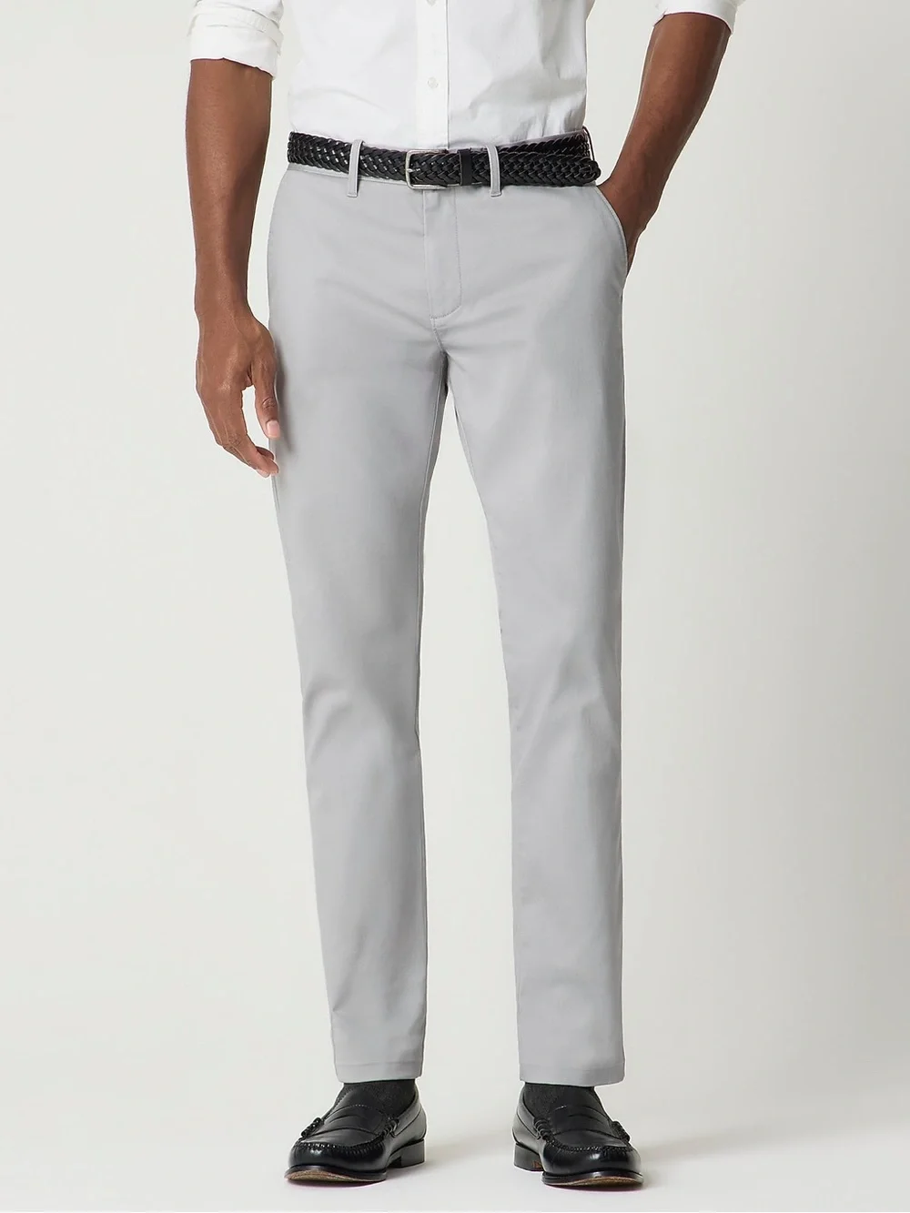 NWT J. Crew Slim-fit Original Chino Pant Polished Stone Light Gray Size 32x32